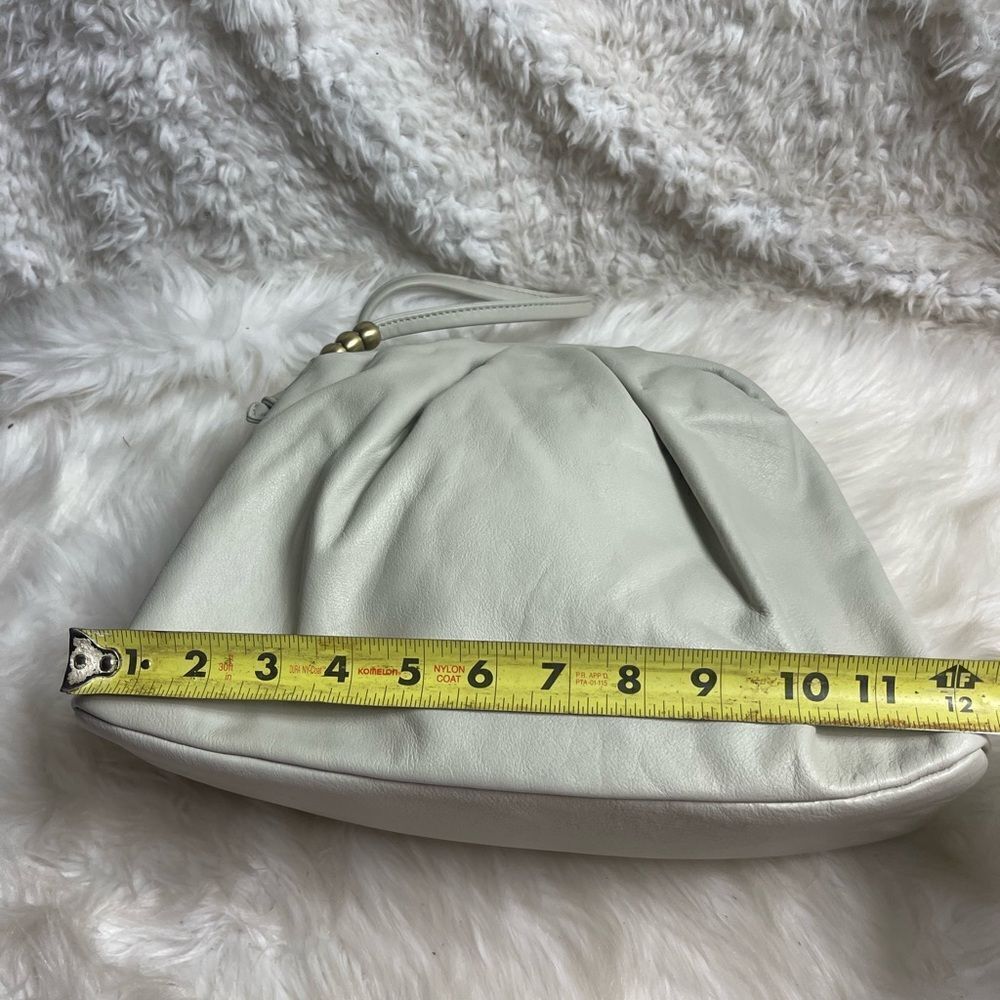 Hobo Adalyn Soft leather light gray medium Frame Shoulder Bag - Picture 11 of 15